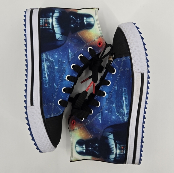 Darth Vader Star Wars High-Top Sneakers NWOT - Picture 4 of 10